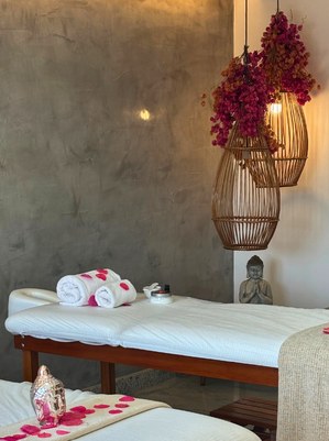 Sala de massagem do Nature Spa