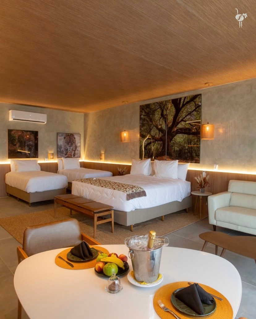 Sala de estar da suíte master